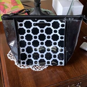 Vera Bradley Large Clear Cosmetic